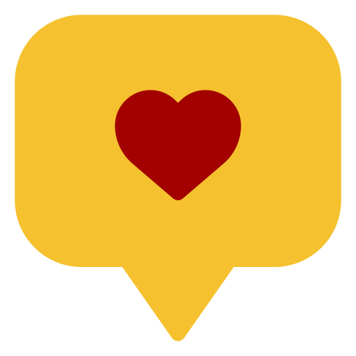 mensaje de amor Generic Flat icono