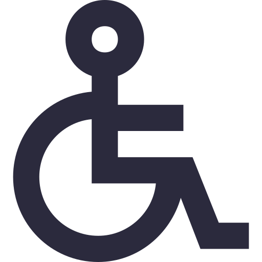 signo de discapacitados Generic Basic Outline icono