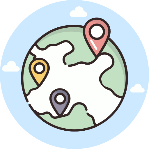 wereld Generic Circular icoon