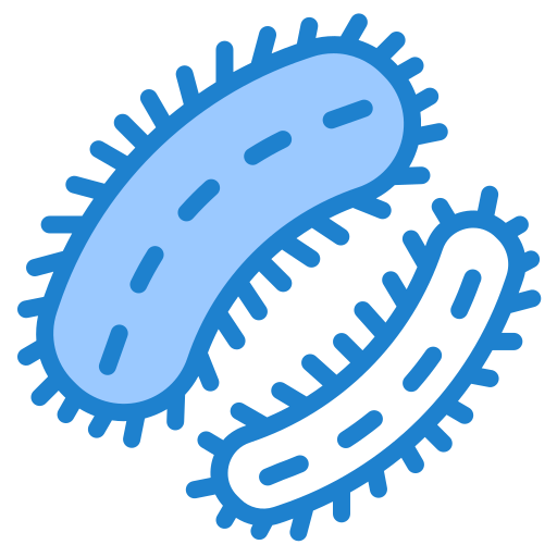 박테리아 srip Blue icon