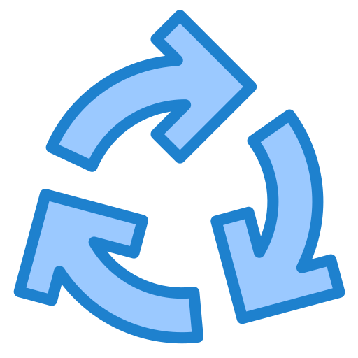 Cycle srip Blue icon