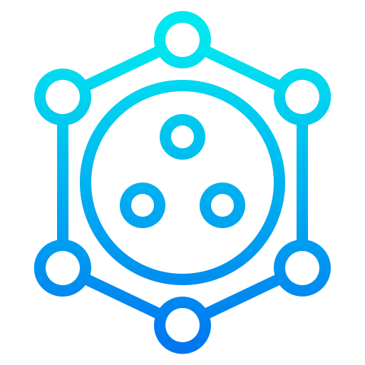 virus srip Gradient icona