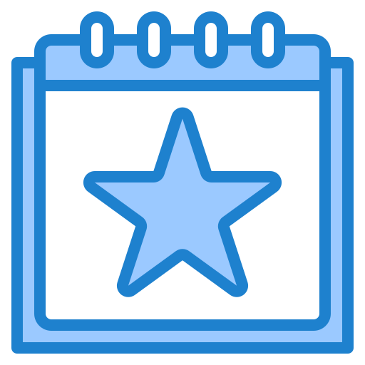 イベント srip Blue icon