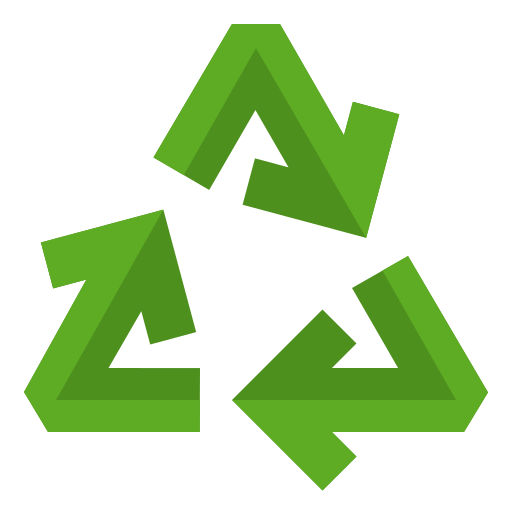 recykling srip Flat ikona