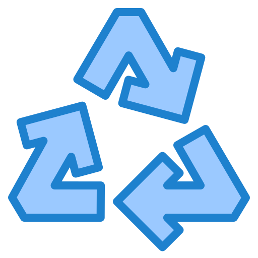 recykling srip Blue ikona
