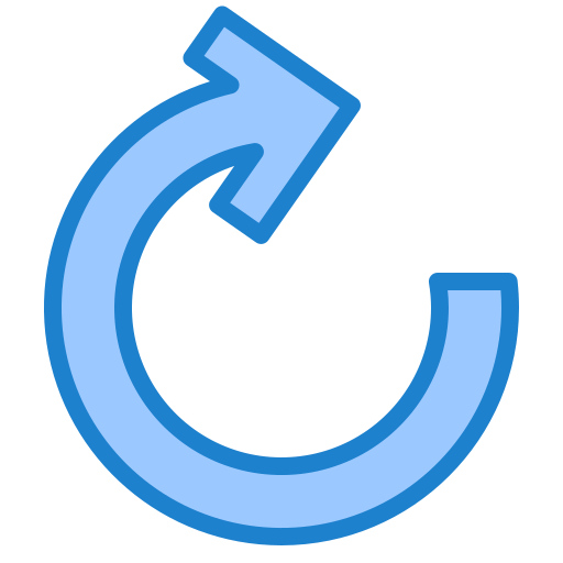kurvenpfeil srip Blue icon