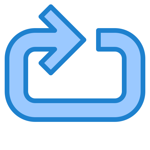 lus srip Blue icoon