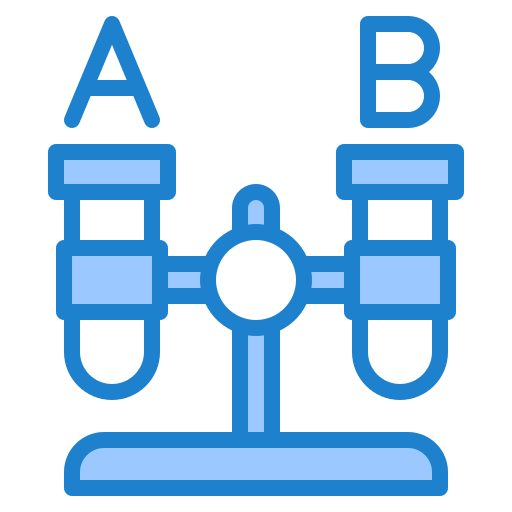 Chemistry srip Blue icon