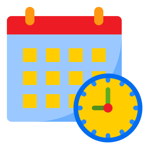 kalender srip Flat icoon