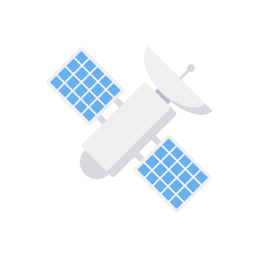 Satellite Dinosoft Flat icon