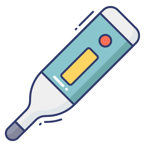 Thermometer Dinosoft Lineal Color icon