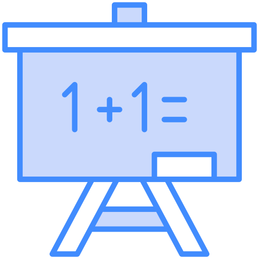 White board Generic Blue icon