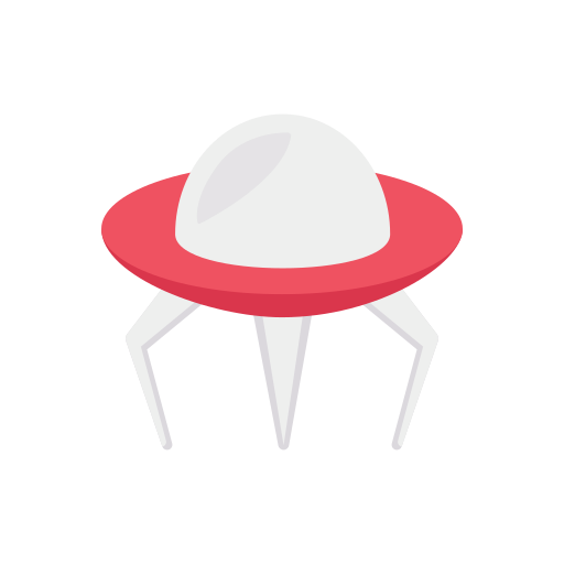 ufo Dinosoft Flat icon