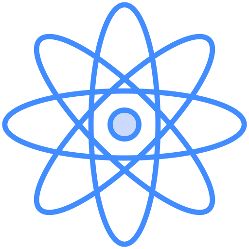 atómico Generic Blue icono