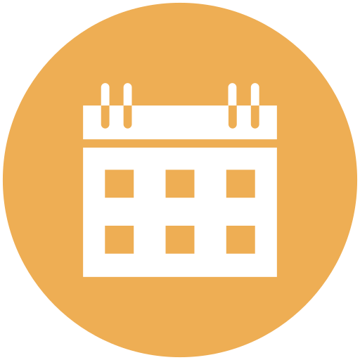 kalender Vector Stall Flat icon