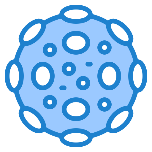 ウイルス srip Blue icon