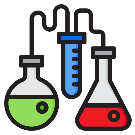 化学 srip Lineal Color icon
