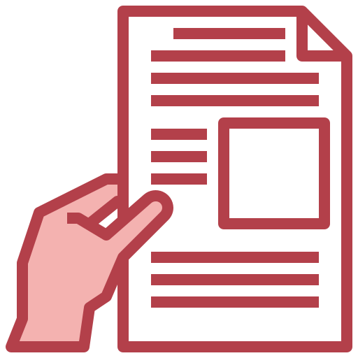 Document Surang Red icon