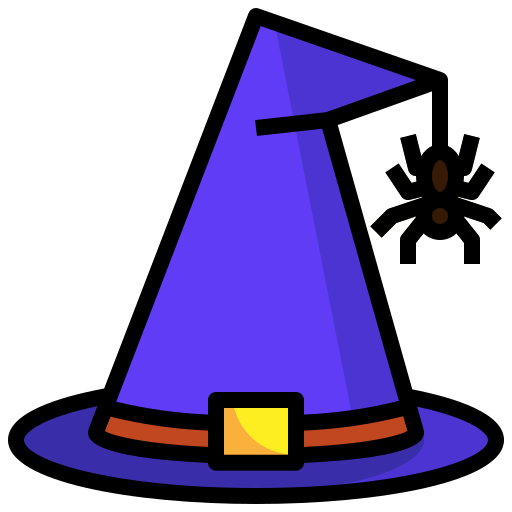 Шляпа ведьмы Surang Lineal Color иконка