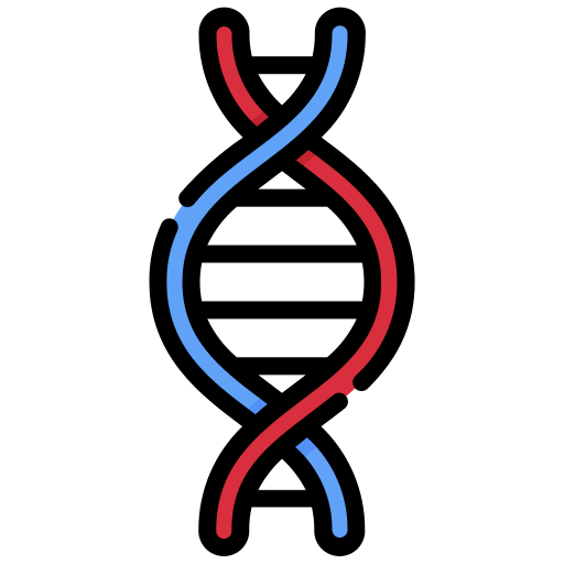 ДНК Generic Outline Color иконка