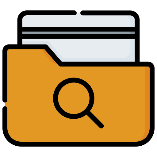 Evidence Generic Outline Color icon