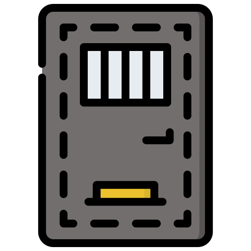 刑務所 Generic Outline Color icon