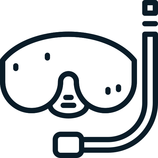 Snorkel Generic Detailed Outline icon