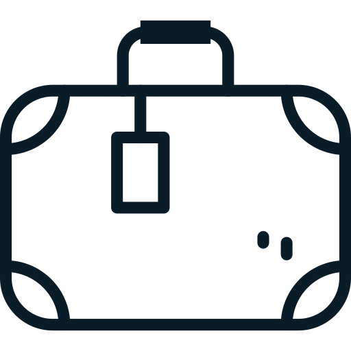 Luggage Generic Detailed Outline icon