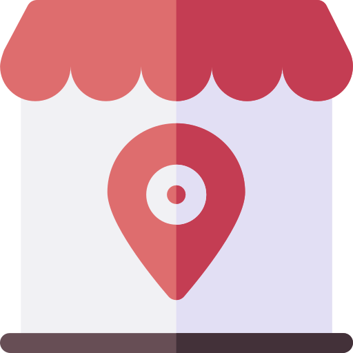 位置 Basic Rounded Flat icon