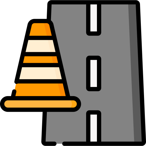 Traffic cone Special Lineal color icon