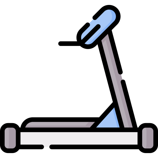 Treadmill Special Lineal color icon