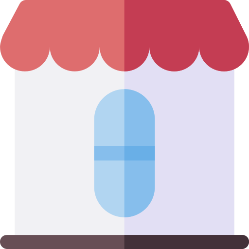 Аптека Basic Rounded Flat иконка
