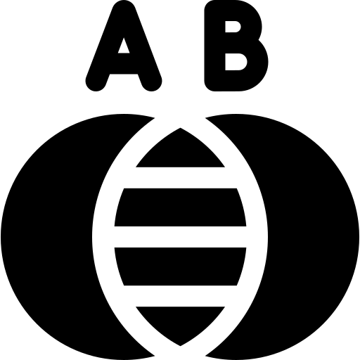 diagramme de venn Basic Rounded Filled Icône