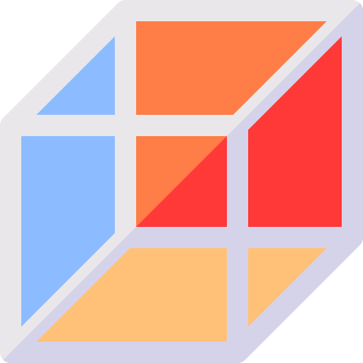 cubo Basic Rounded Flat icona