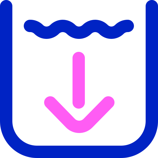 profondità della piscina Super Basic Orbit Color icona
