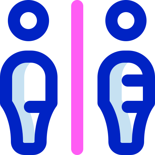 화장실 이용 Super Basic Orbit Color icon