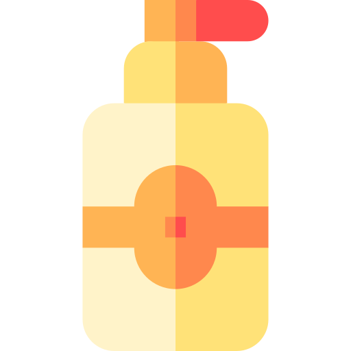lotion Basic Straight Flat icoon