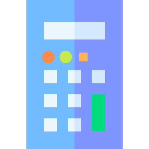 Калькулятор Basic Straight Flat иконка