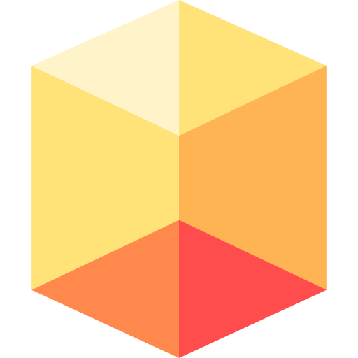 cube Basic Straight Flat Icône