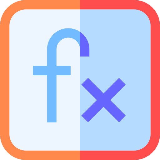 función Basic Straight Flat icono