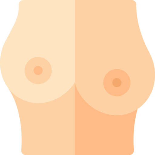 tumore al seno Basic Rounded Flat icona