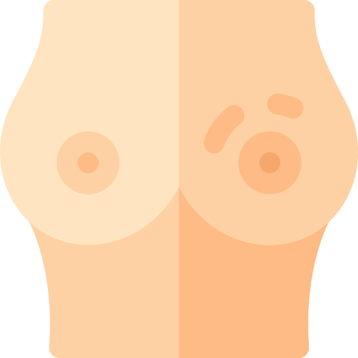 乳癌 Basic Rounded Flat icon