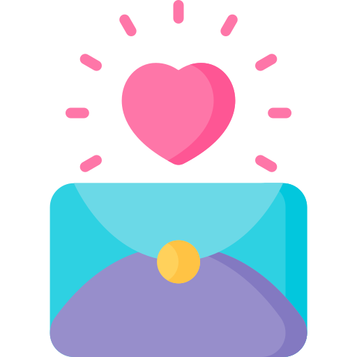 Love letter Special Flat icon