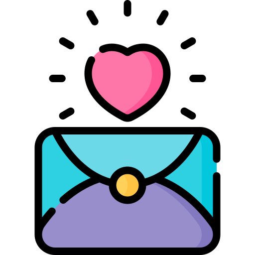 Love letter Special Lineal color icon