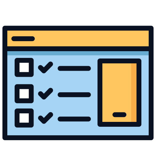 Elearning Generic Outline Color icon