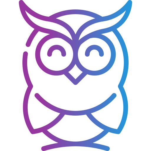 Owl Generic Gradient icon