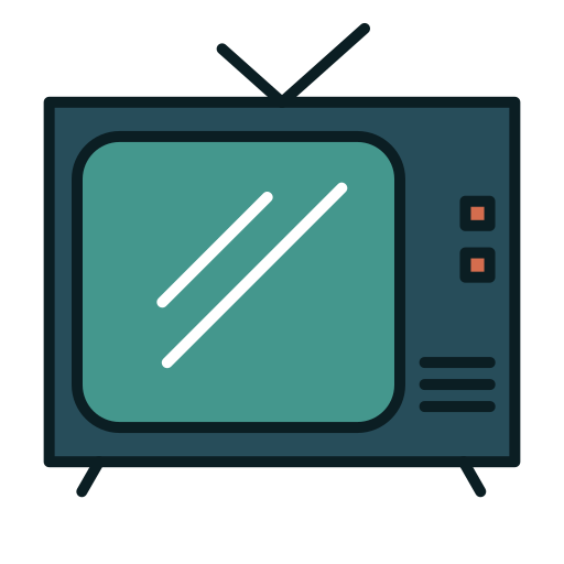 Tv monitor Generic Outline Color icon