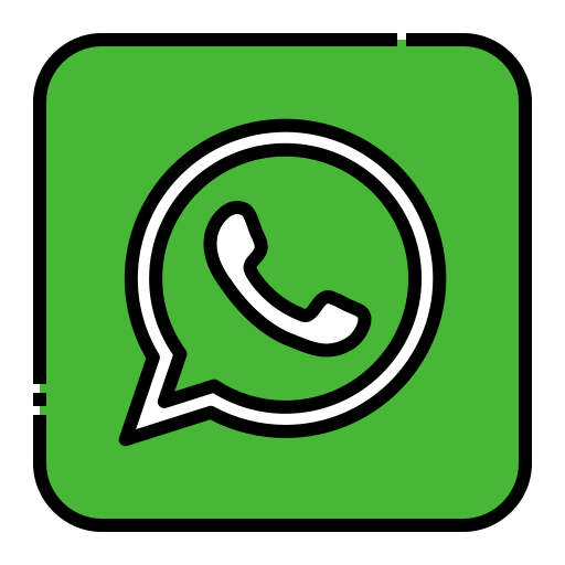 whatsapp Generic Outline Color ikona