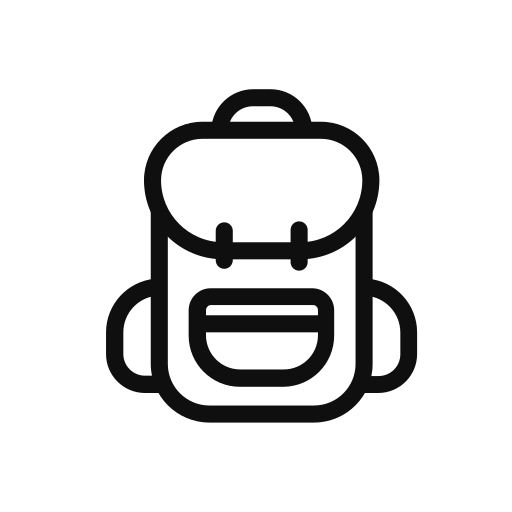 Backpack Generic Detailed Outline icon