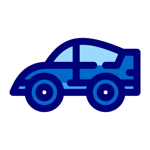 Car Generic Blue icon